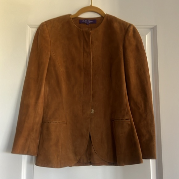 Ralph Lauren suede jacket. - Picture 3 of 7